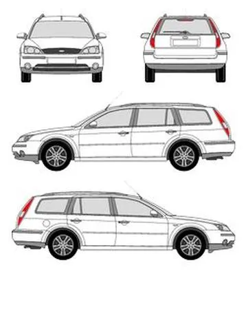 Mondeo MK3 Kombi od 2000--&gt;2007