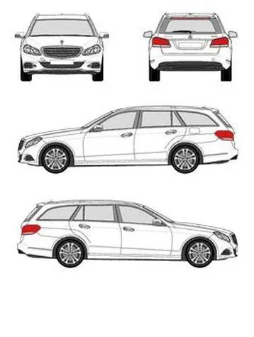 E-Klasa S212 Kombi od 2009 --&gt;2015